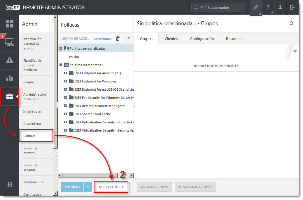 Kb6674 Configurar La Administracion De Direcciones Url Utilizando Eset Remote Administrator 6 X