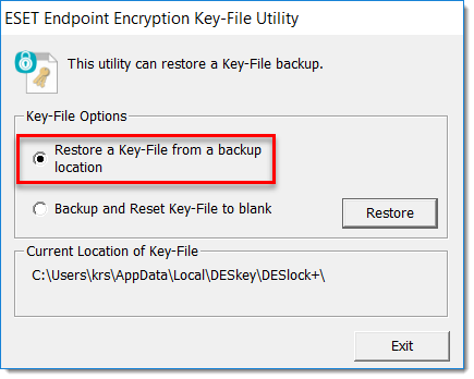 eset endpoint keys