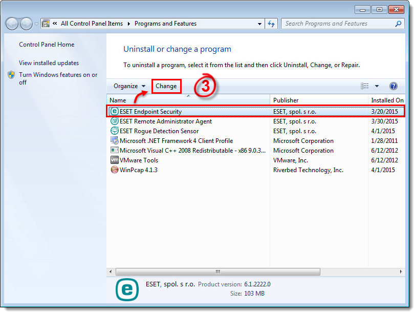 Kb5558 Uninstall Eset Endpoint Or Server Products 6 X