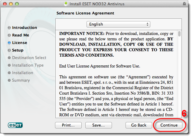 eset nod32 for mac os x