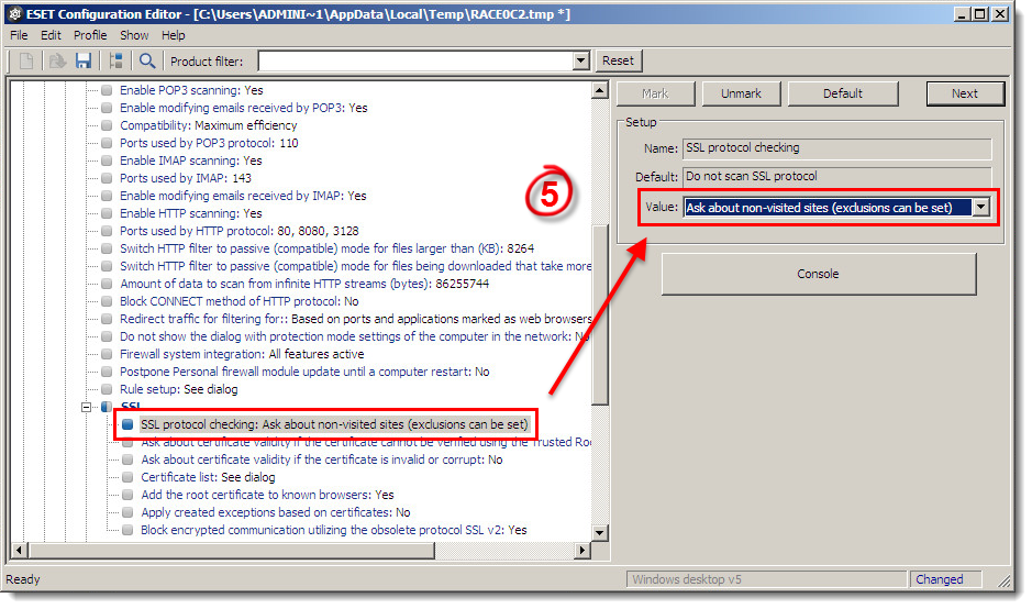 Eset ssl filter ca как отключить