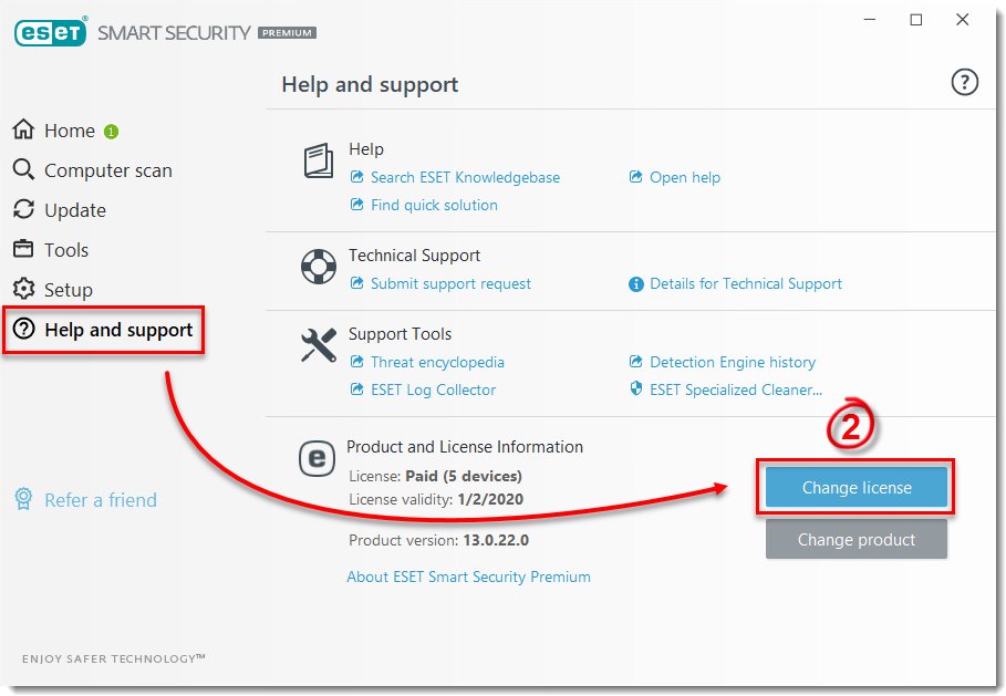 Kb2792 Activate My Eset Windows Home Product Using My Username