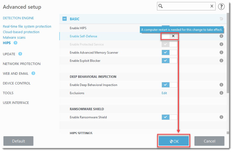 eset removal tool