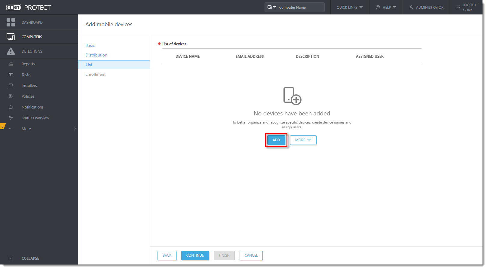 download the new for android ESET Endpoint Security 10.1.2050.0