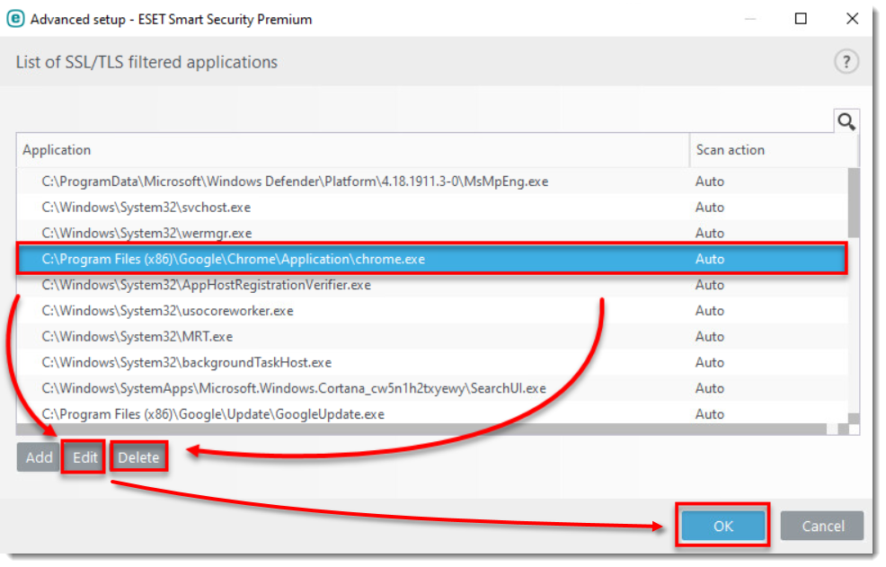 Eset ssl filter ca как отключить