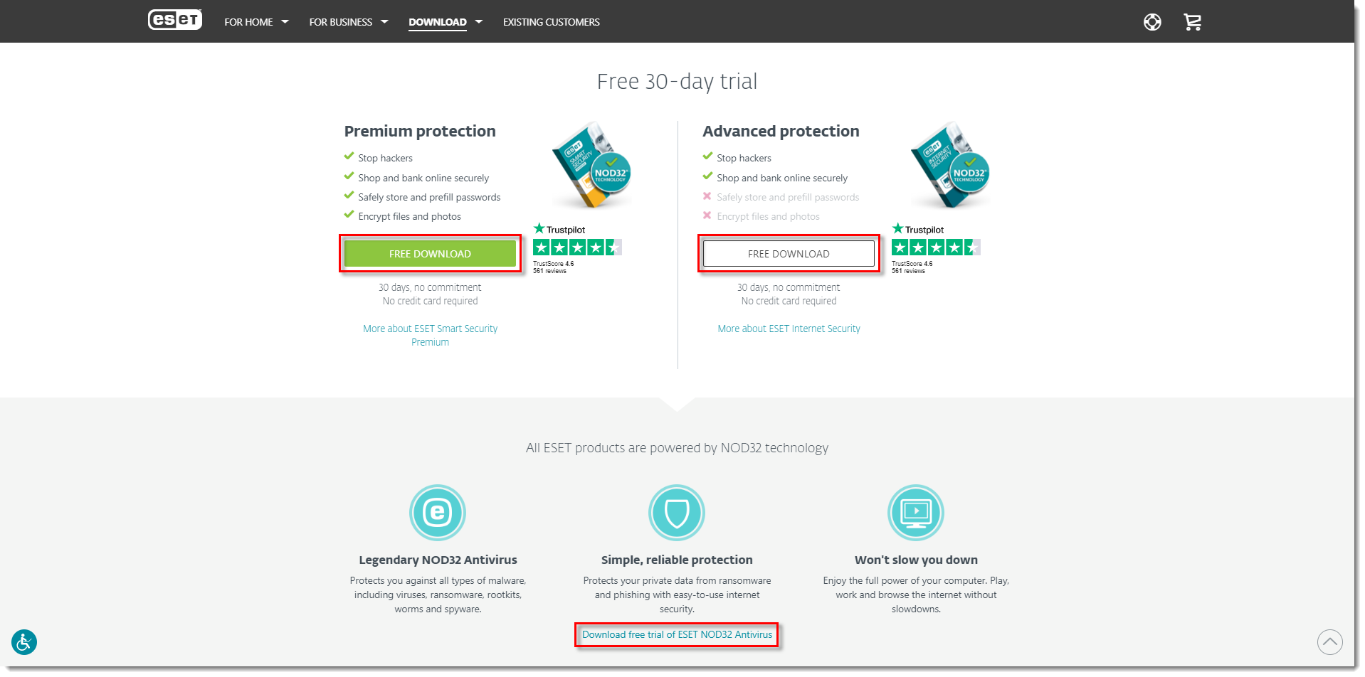 eset trial keys