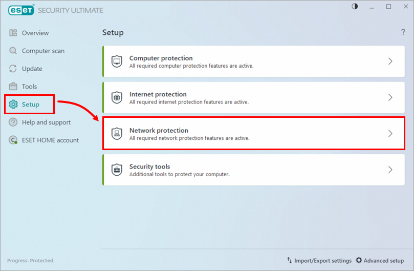 [KB3198] Pause or disable the ESET Firewall
