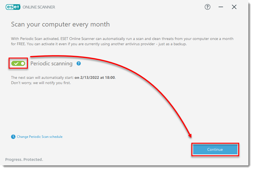 free online virus scan eset