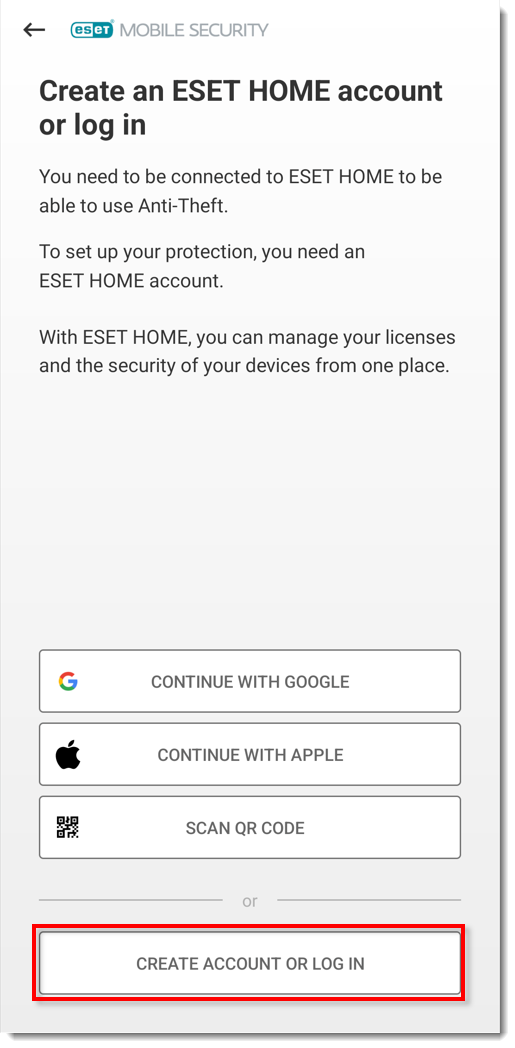 KB3279] Set up Anti-Theft protection in ESET Mobile Security for Android  (7.x–8.x)