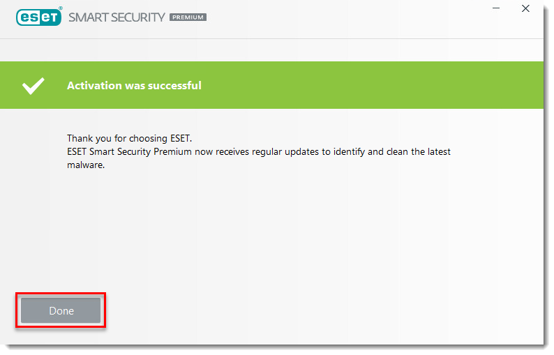 eset trial activation