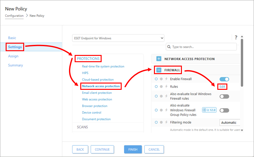 [KB8181] Configure the trusted zone in an ESET Endpoint Security ...