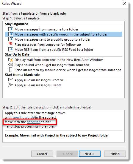 Kb2429 Configure Eset Mail Security To Move Unsolicited Emails Into The User Defined Microsoft Outlook Spam Folder