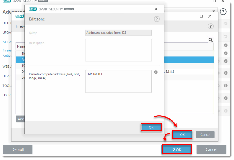 Перехват пакетов arp tcp dns http icmp nbns