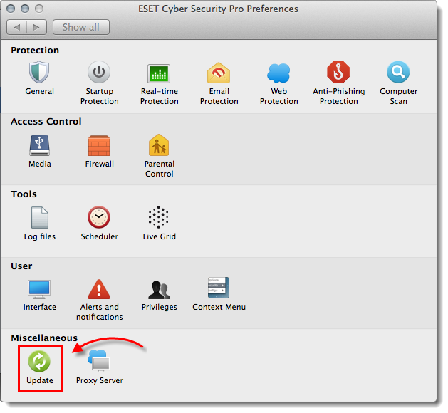 eset cyber security pro network filter blocks torrent