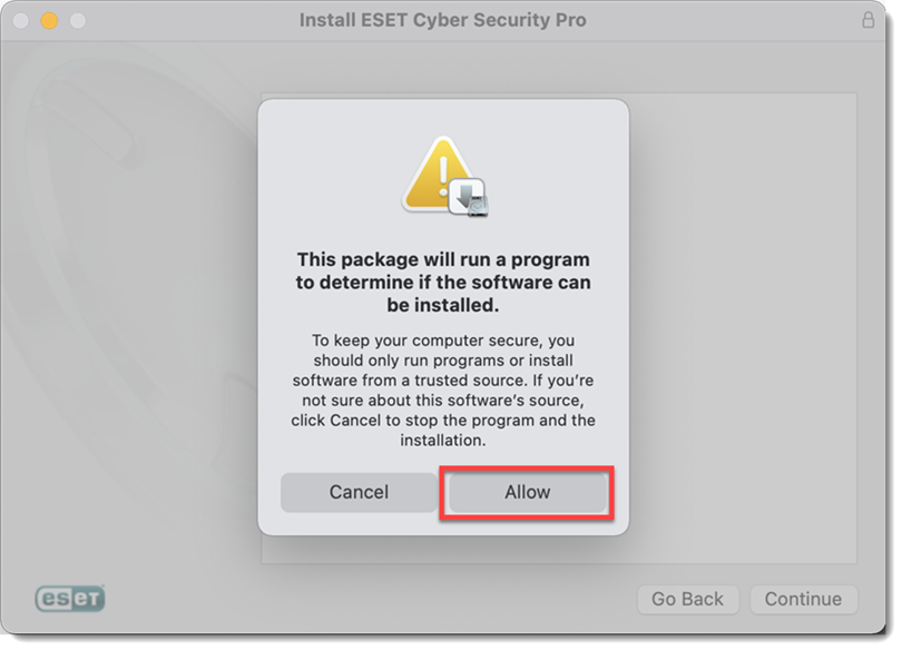 eset cybersecurity for mac 2014