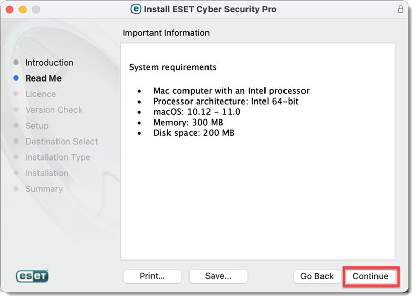 what is the latest version of eset for mac