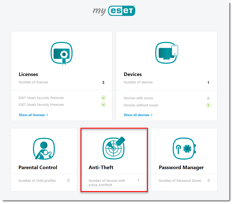[KB3622] Delete an ESET AntiTheft phantom account from your Windows