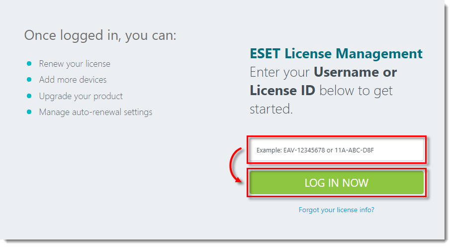 eset license manager