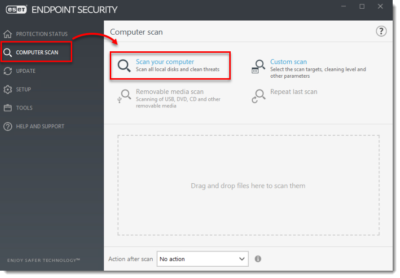 eset endpoint windows 7