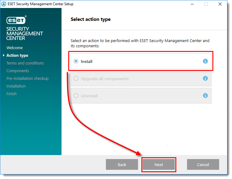 Eset server security. Management Center. ESET protect Manager. Порядок установки ESET для сервера.