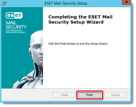 Eset mail security настройка