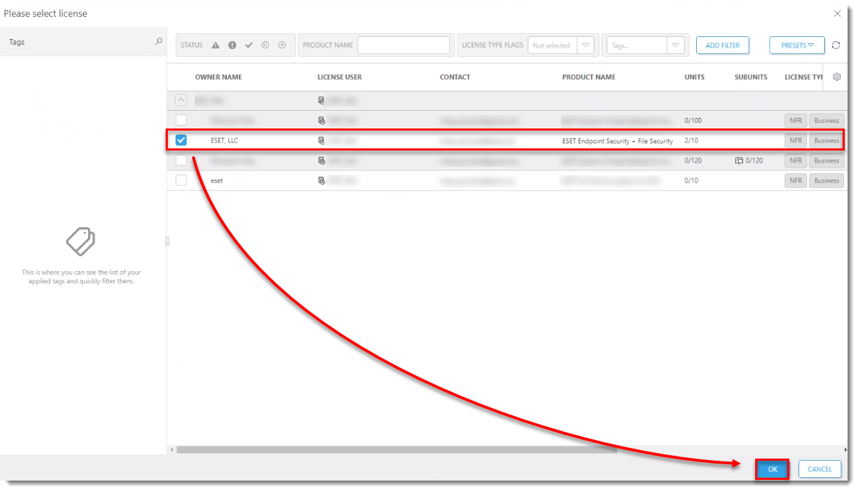 [KB7075] Activate ESET business products using ESET PROTECT