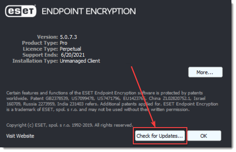 eset endpoint encryption