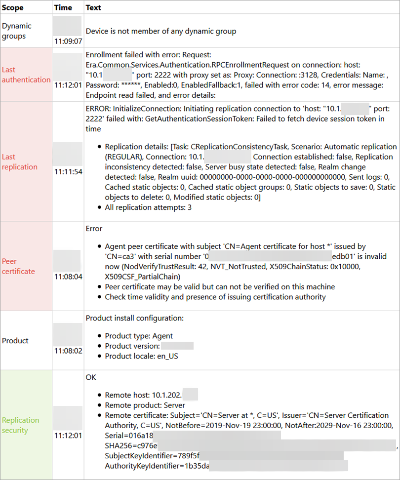 KB7367] ESET Management Agent connection troubleshooting