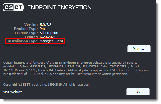 eset endpoint encryption