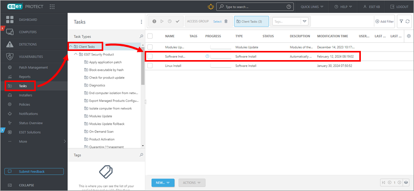 [KB7708] Upgrade ESET business products from the Dashboard using one ...