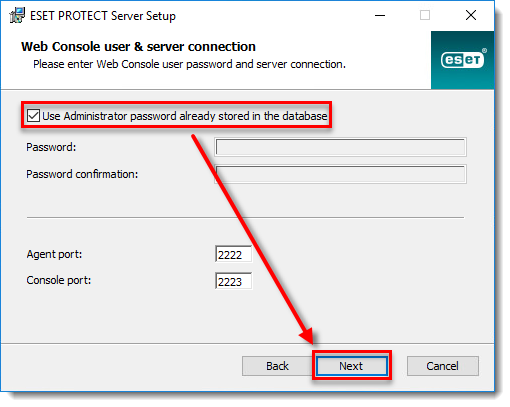 [KB7732] Migrate ESET PROTECT Virtual Appliance to ESET PROTECT Server ...