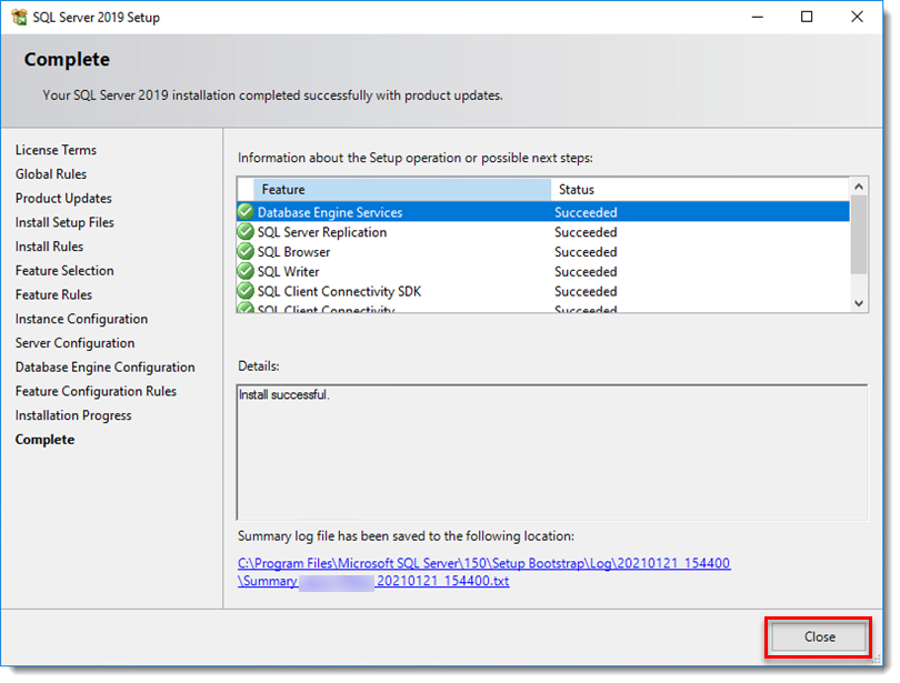 ms sql client for windows 7