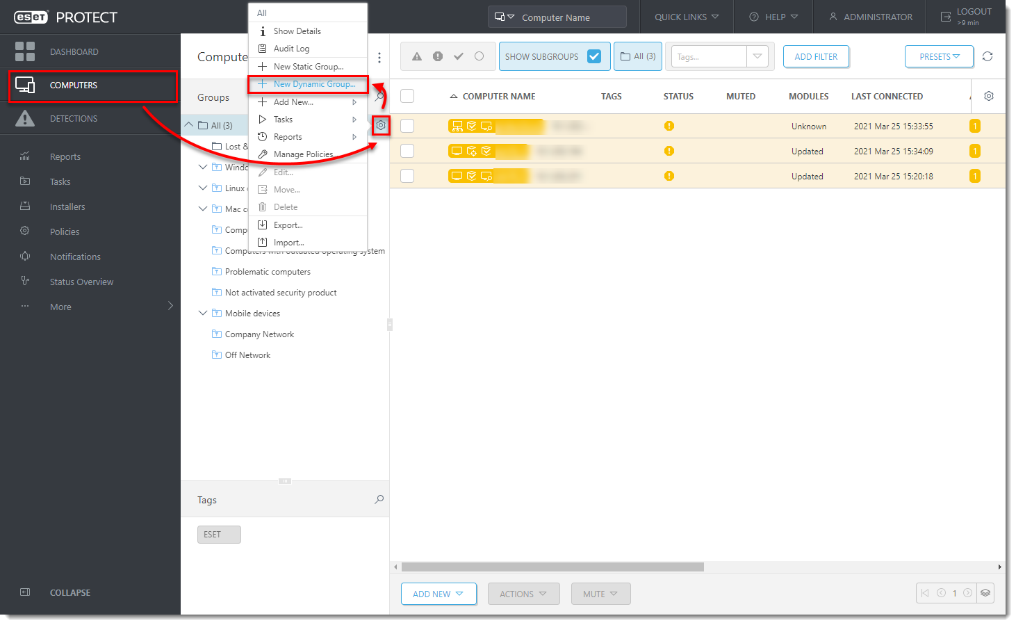 Running a batch file via Run command task - Remote Management - ESET  Security Forum