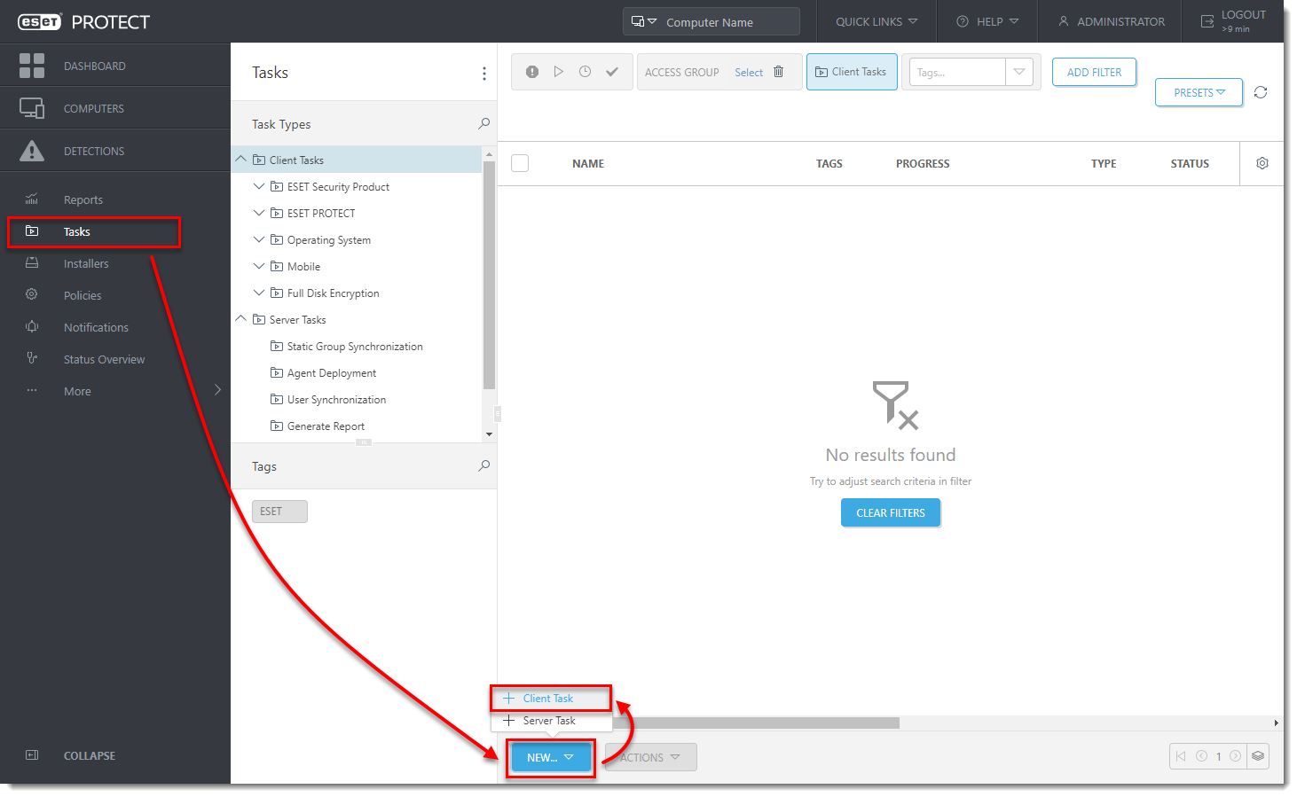 Running a batch file via Run command task - Remote Management - ESET  Security Forum