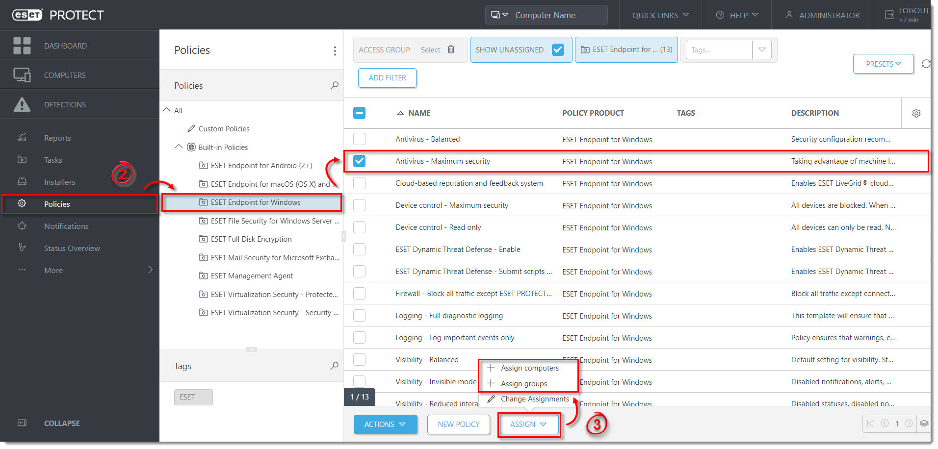 eset endpoint for windows