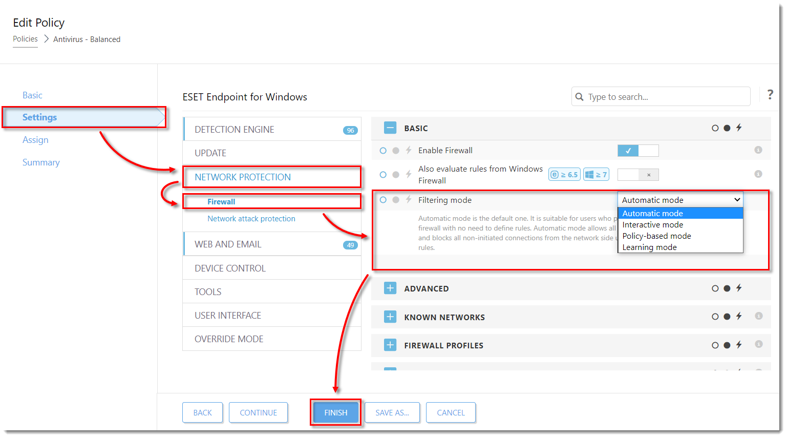 Epfw ndis lightweight filter eset personal firewall нет