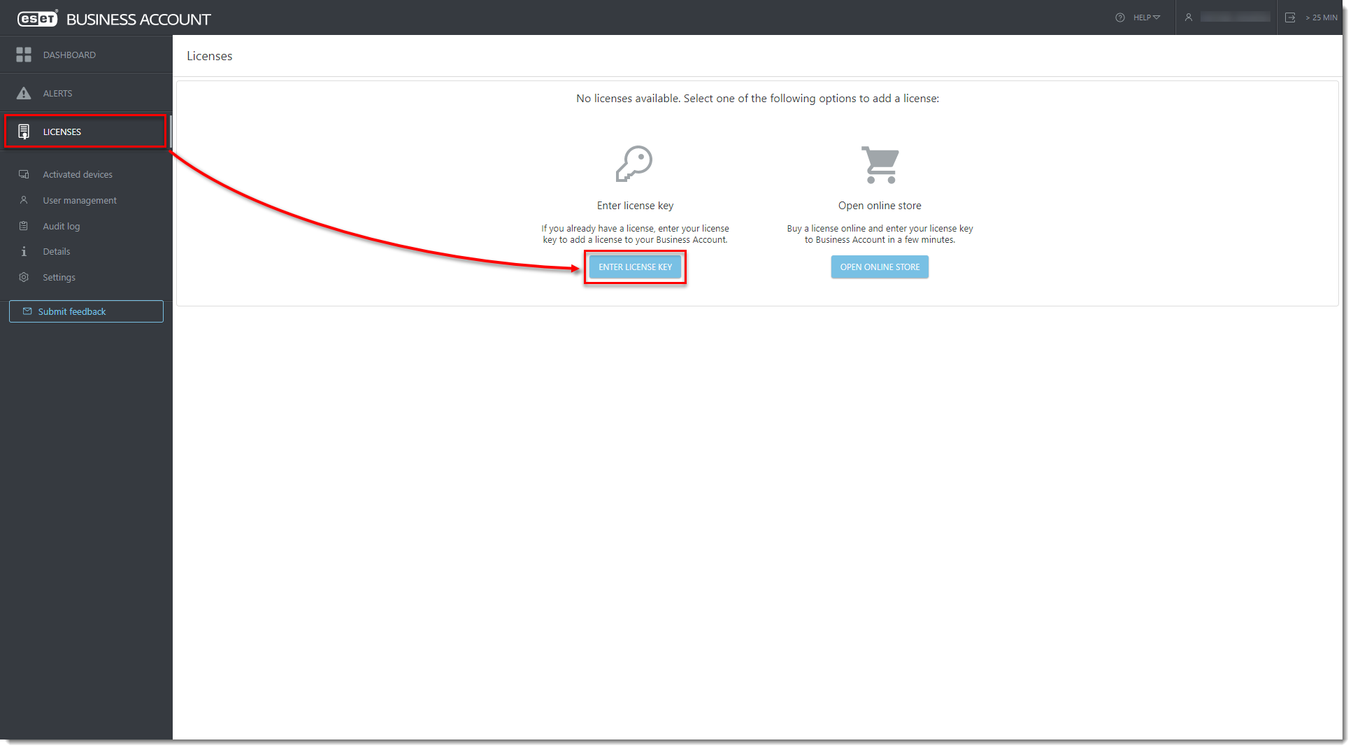 ESET License Administrator.