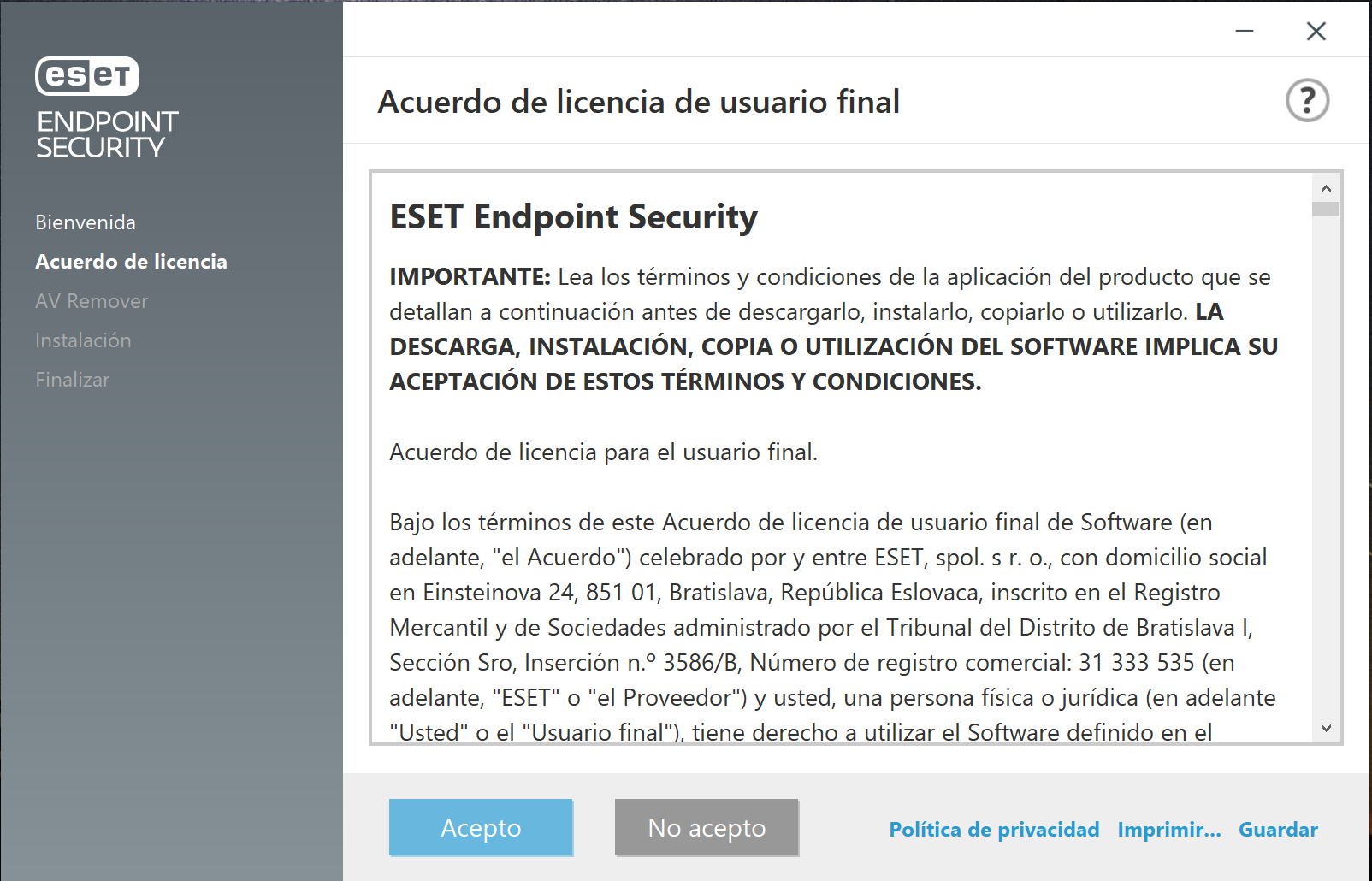 ESET Endpoint Security 10.1.2050.0 download the new version